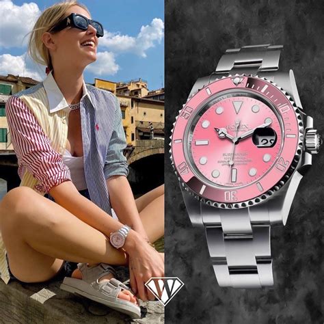 rolex di chiara ferragni|Chiara Ferragni Pink Rolex Watch.